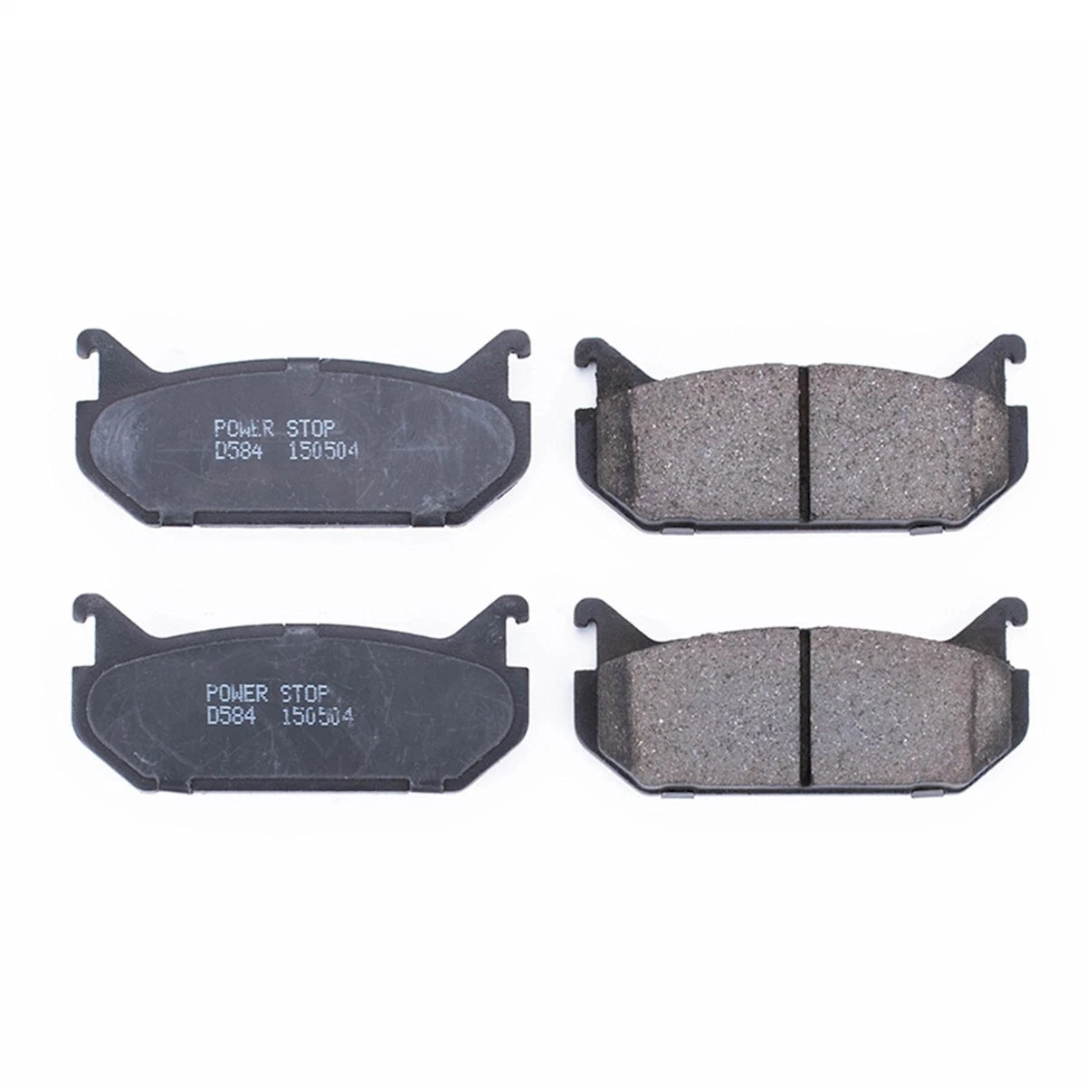 2X Powerstop Brake Pad Sets for Mazda 626 MX-6 Ford Probe (1993–2002) 16-584, SSCP584, PGD584C