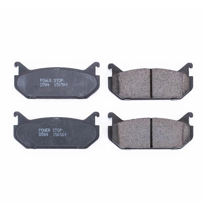 2X Powerstop Brake Pad Sets for Mazda 626 MX-6 Ford Probe (1993–2002) 16-584, SSCP584, PGD584C