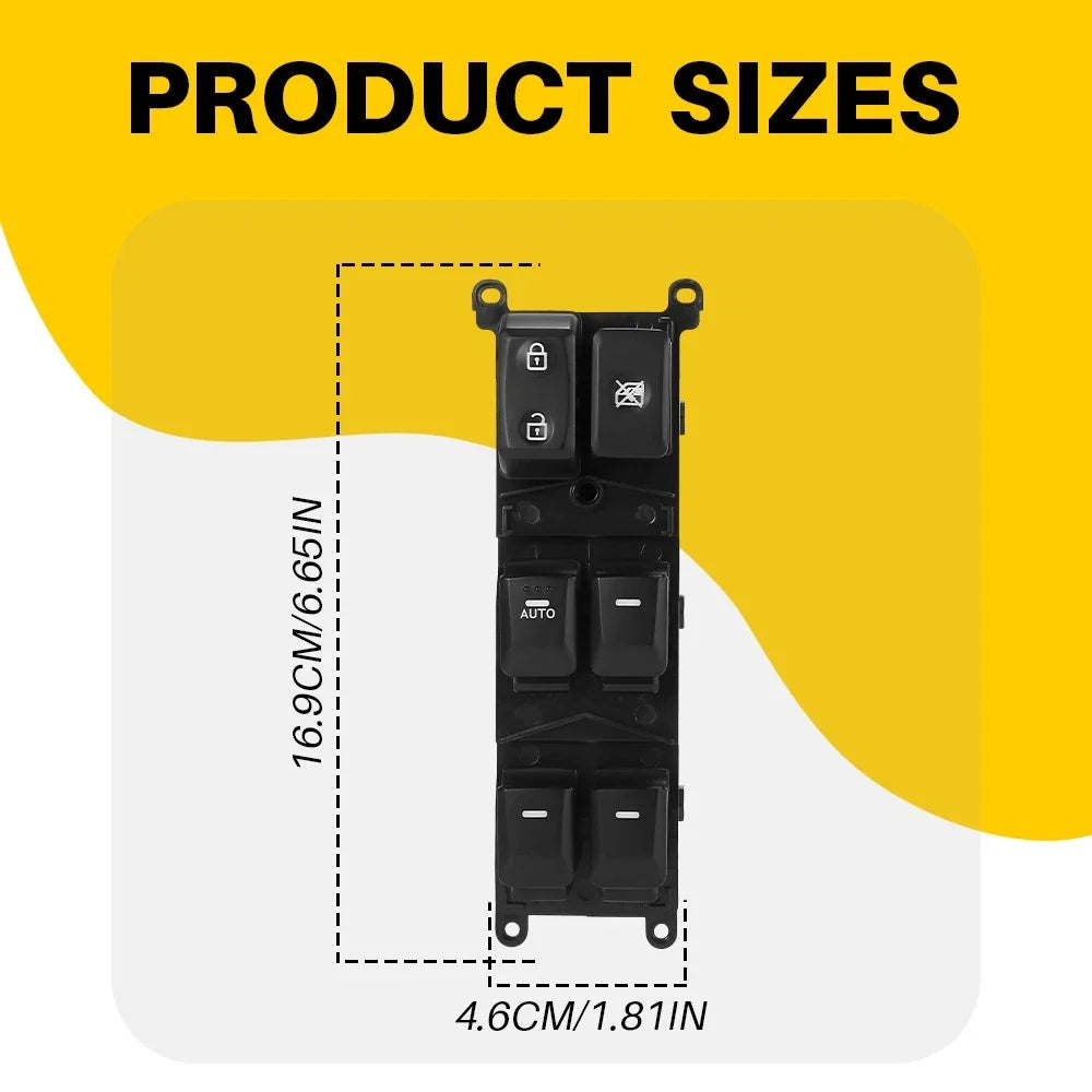 Power Window Switch 93570-1W155 for Kia Rio 4Door 2012-2015