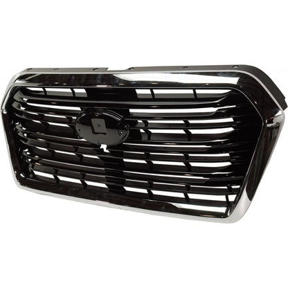 Grille for Subaru Ascent (2019–2021) | Painted Black | Chrome Frame | CLX-M0-USA-RS07010018Q-CL360A70, SU1200183
