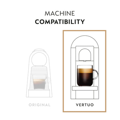 30 Count Nespresso Capsules Vertuo Barista Flavored Medium Roast Coffee