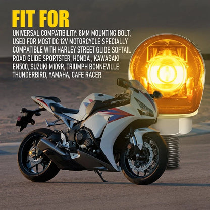 2X LED Mini Lamp Turn Signals for Universal Motorcycles