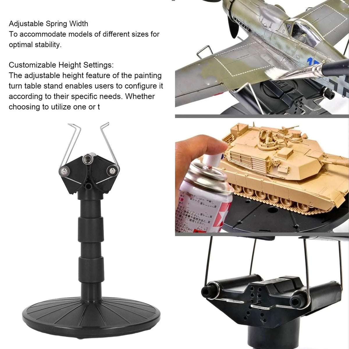 Model Paint Stand for Spray Work