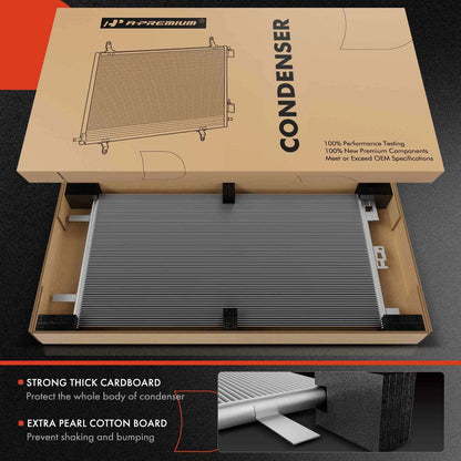 Cooling Kit: Aluminum Radiator & AC Condenser for Lexus RX300 (1999–2003) - 1640020130, 1640020140, 1640020190, 1640020200