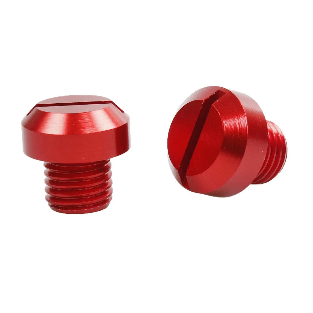 2Pcs Motorcycle Mirror Hole Plug Screws (M101.25)