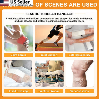 4" Elasticated Tubular Support Bandage for (Size F)