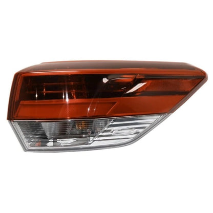 Tail Light for Toyota Highlander (2018–2019) Outer LED Clear Lens KLX-KSI-716739B-CL360A50, TO2805143