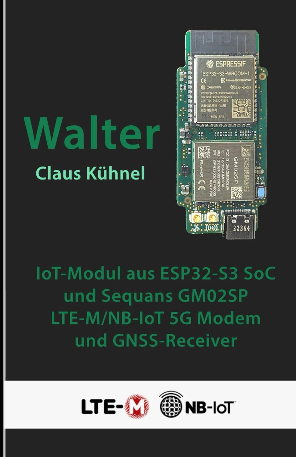 Kompaktes IoT-Modul mit ESP32-S3 und LTE-M/NB-IoT-Modem for
