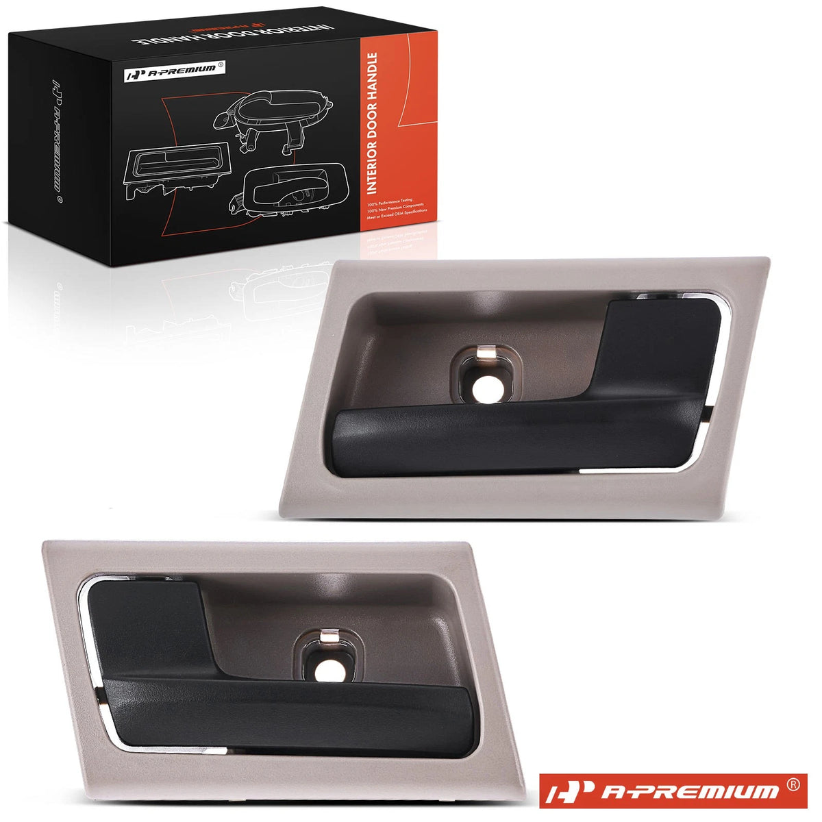 2X Interior Door Handle for Ford Crown Victoria Mercury (1992–2011) - 6W7Z-5421819-AD, 81732, 81727