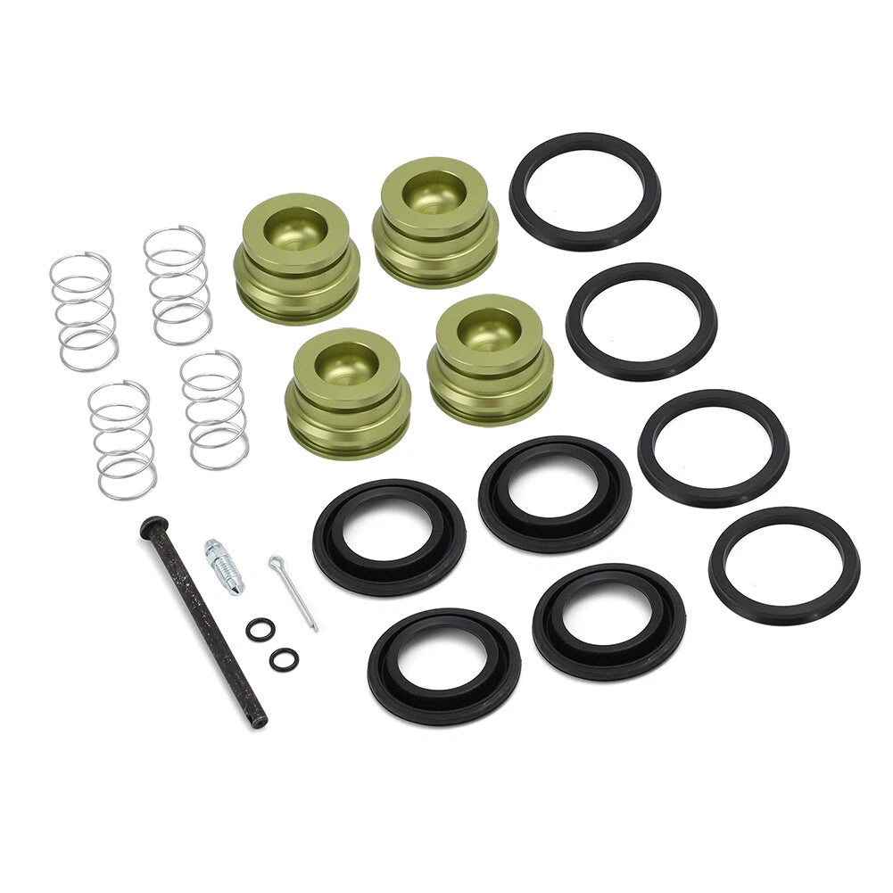 2X Disc Brake Caliper Rebuild Kit for GM 1967-68 2-1/16" 4 Piston