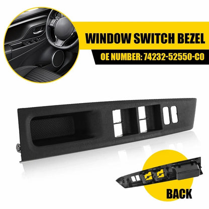 Power Window Switch Bezel Trim for Toyota Yaris 2012-2014