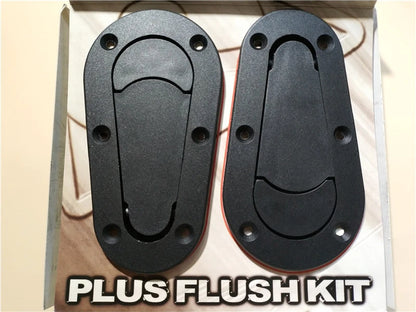 Flush Mount Hood Latch Pin Locking Kit for Universal Racing Car