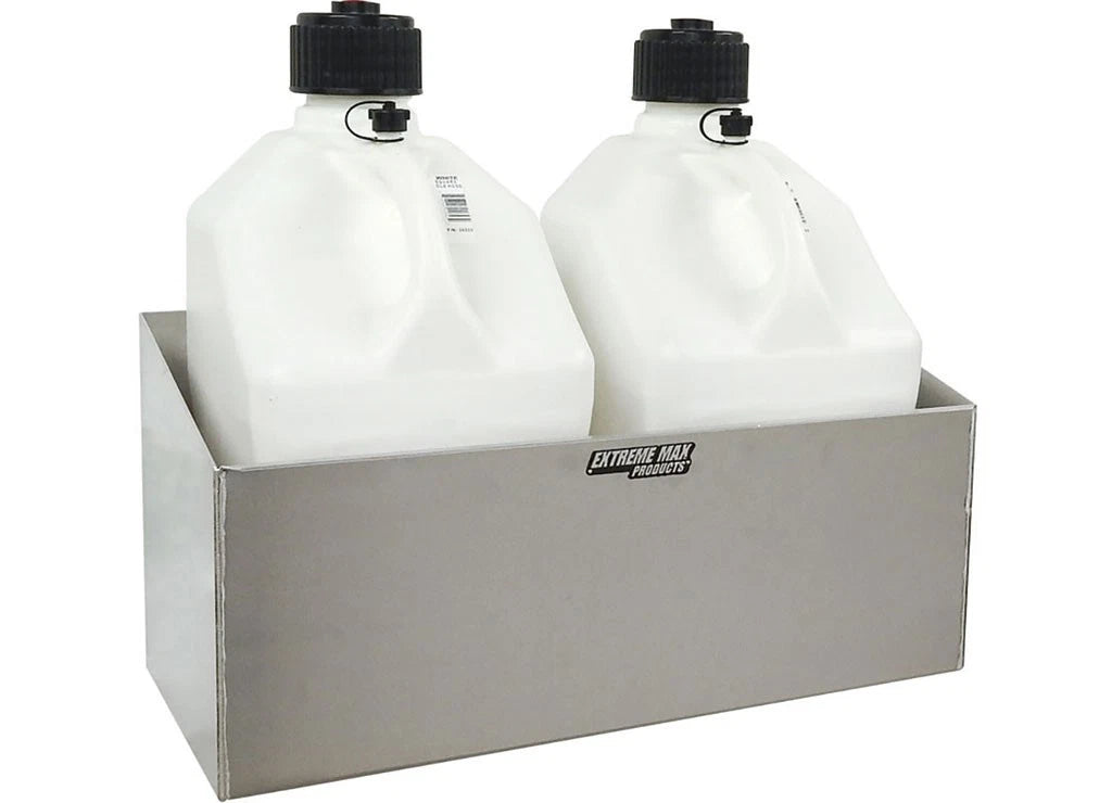 2X Aluminum Dual 5-Gallon Fuel Jug Holder for Extreme Max 5001.6044
