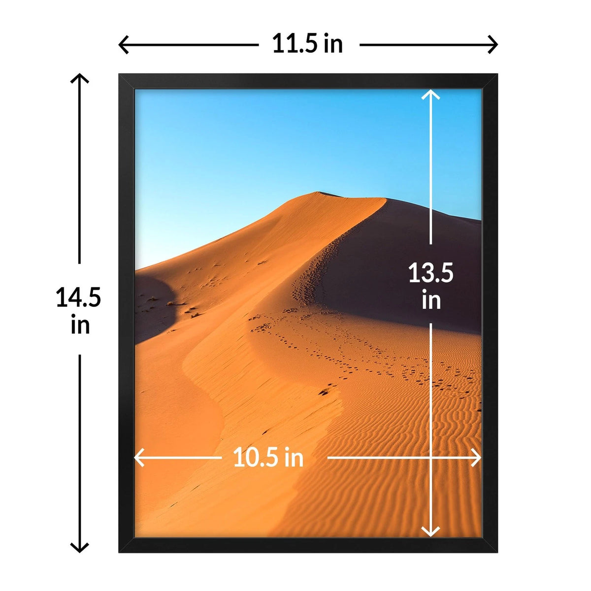 11x14 Picture Frame for Wall Mount Display (No Year Range)