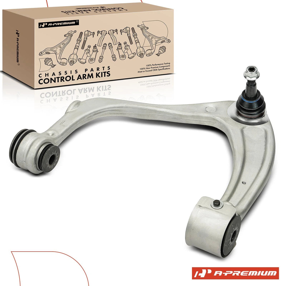 Front Left Upper Control Arm with Ball Joint Assembly for Chevy GMC (84646948, 84437973, CMS501337)
