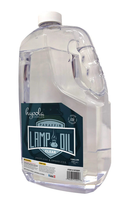 1 Gallon Liquid Paraffin Lamp Oil - Clear, Smokeless, Odorless
