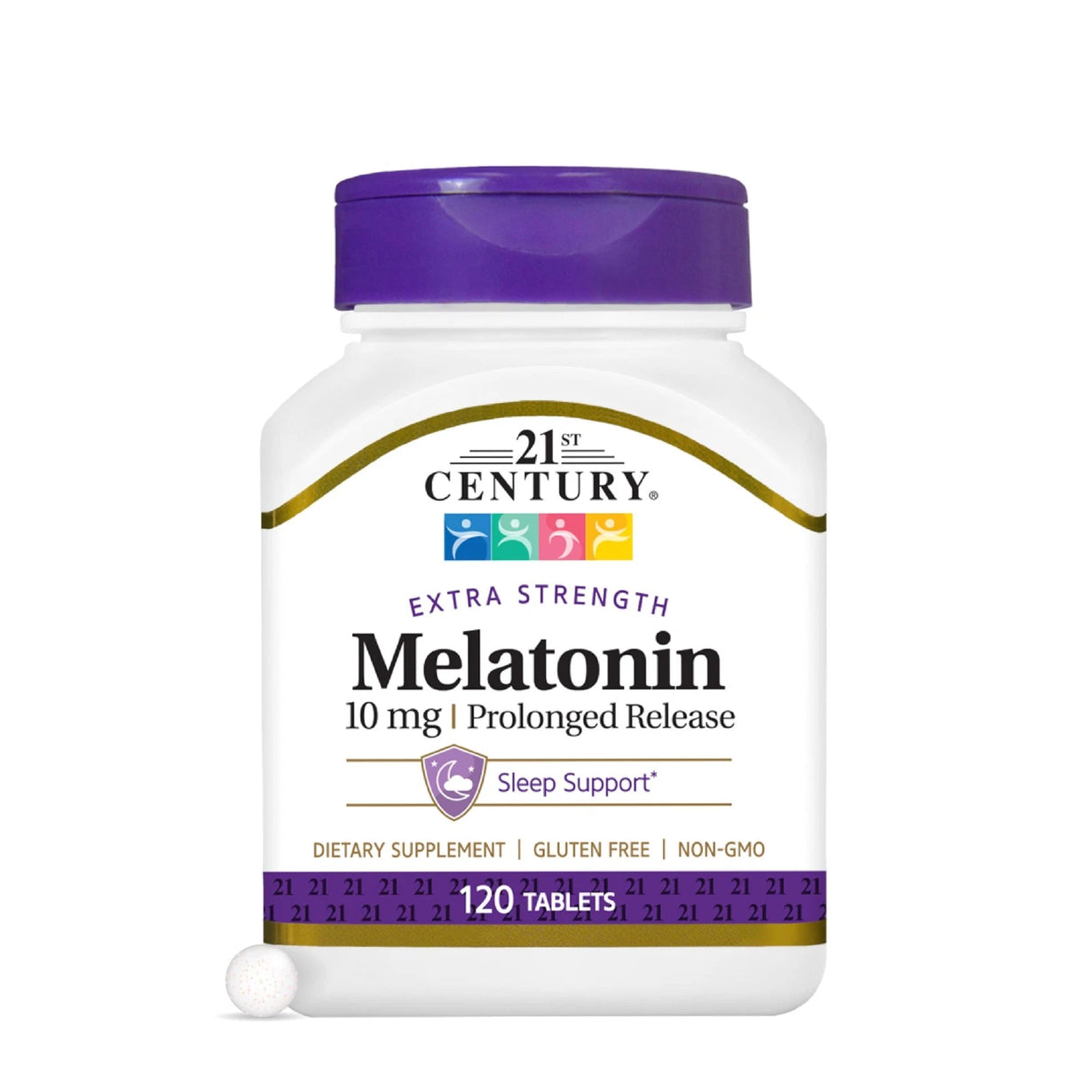 10mg Melatonin Tablets for Sleep Support (120 Count)
