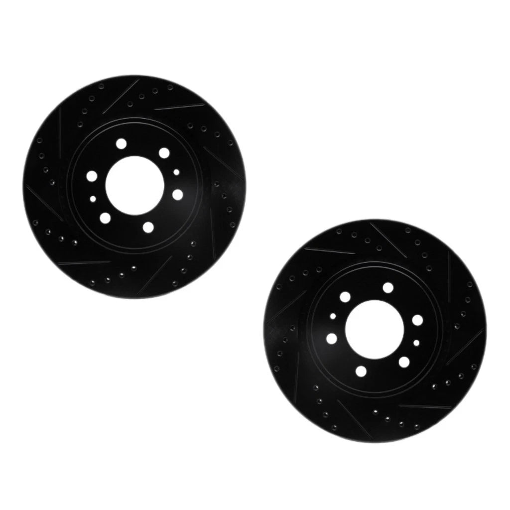 Rotor Set for Ford Expedition (2007–2020) | Drilled and Slotted | ALX-PAU-DF-8002-54070-CLA3
