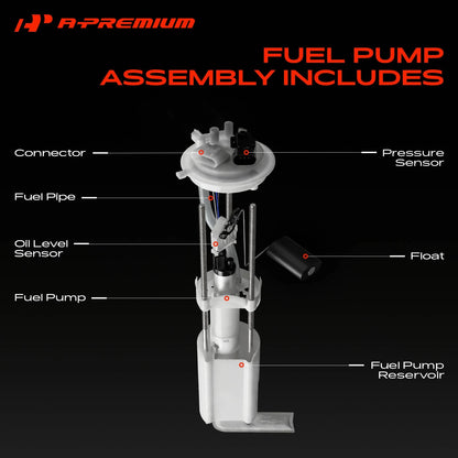 Fuel Pump Module Assembly w/ Pressure Sensor for Hyundai Elantra (2017–2020) - 31119A9000, 31120F3300, FG2488