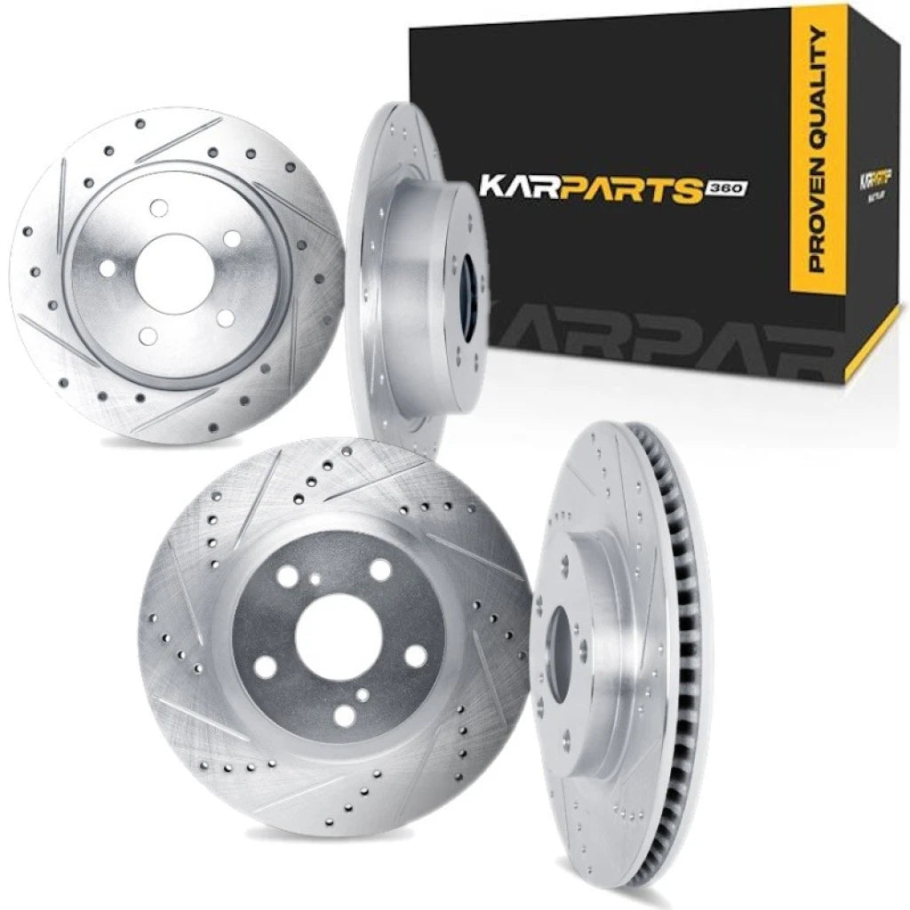 Drilled and Slotted Rotors for Chrysler Sebring (2007–2010) ALX-PAU-DF-7004-39001-CLA1