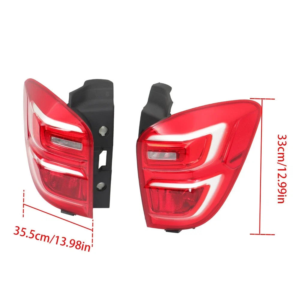 Tail Light Assembly Set Halogen for Chevrolet Equinox 2016-2017 Left & Right