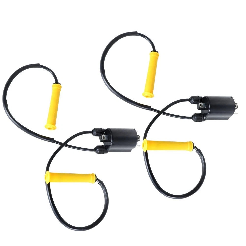 2X Ignition Coil W Wire Cap for Honda VTX1300 (2004–2009, 2010–2020) 30700-MEA-671 30510-MM8-003 30510-MCC-003