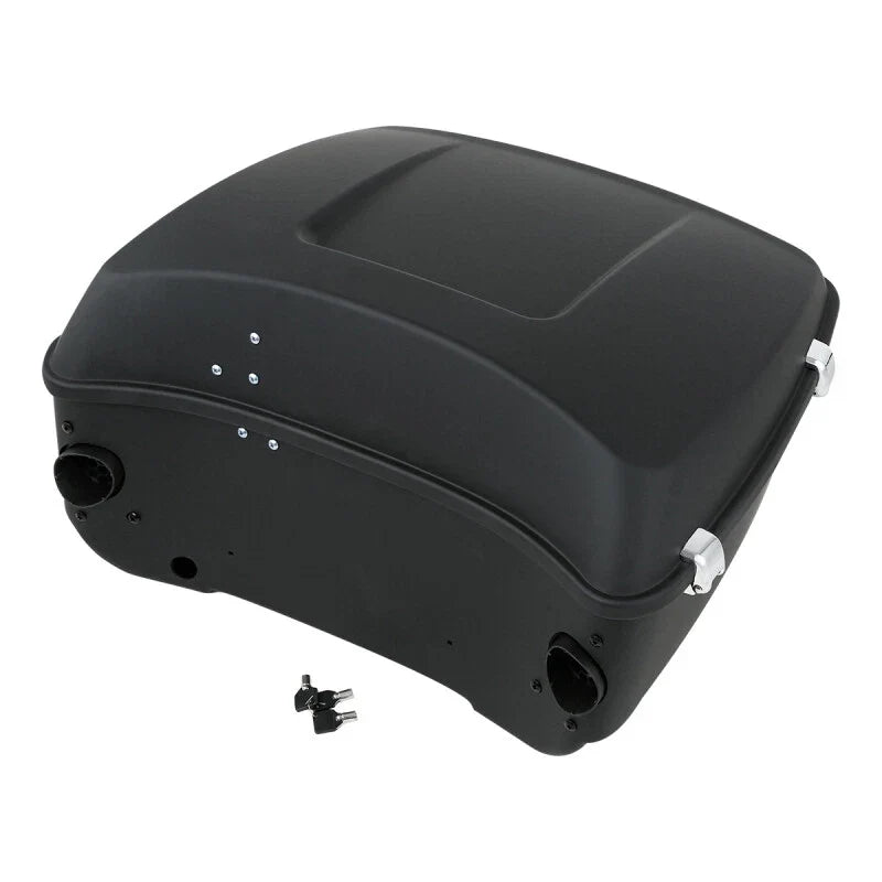 Trunk Backrest Mount Rack in Matte Black for Harley Touring 2009-2013