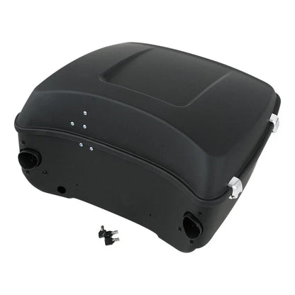 Trunk Backrest Mount Rack in Matte Black for Harley Touring 2009-2013