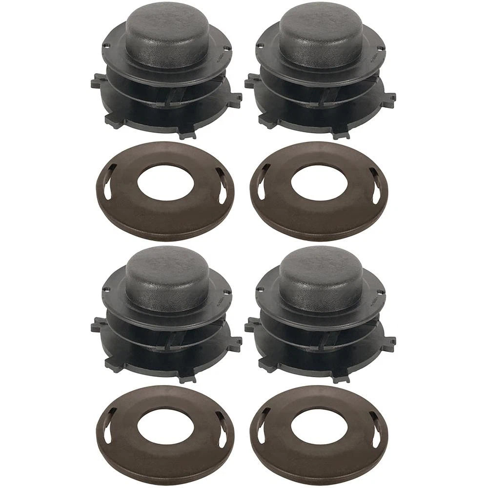 4X Trimmer Head Spool & Cap Cover for Stihl