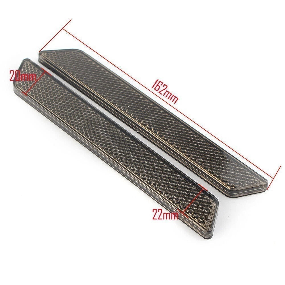 Saddlebag Latch Cover Reflectors for Harley Touring FLHT FLHR FLTR FLHX (2014–Present)