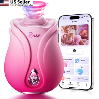 2X Rose Toy Vibrator for MOOLIGIRL (2023)