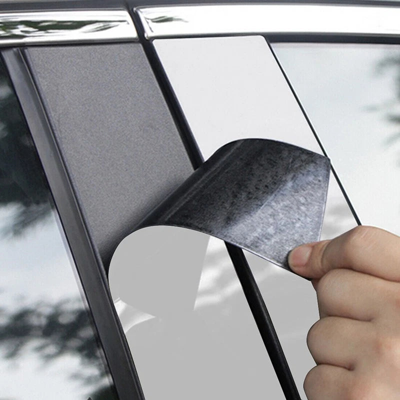 6pc Exterior Pillar Posts Trim for Toyota Corolla E140 (2007–2013)