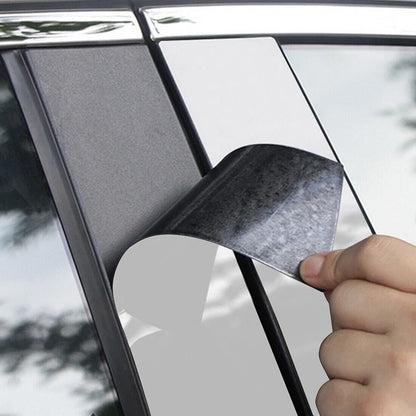 6pc Exterior Pillar Posts Trim for Toyota Corolla E140 (2007–2013)