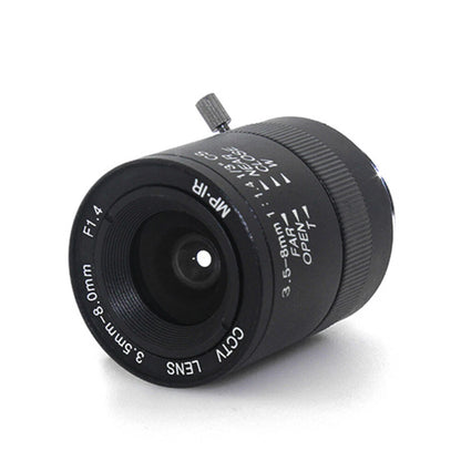 4Pcs Manual IRIS 3.5-8mm CS Mount Lens for Camera