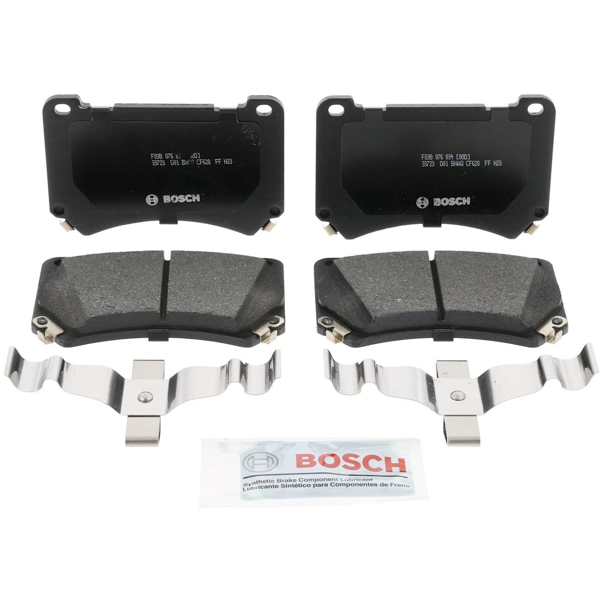 2X Front Brake Pad Set BP1396 for Hyundai Genesis Equus (2009–2014)