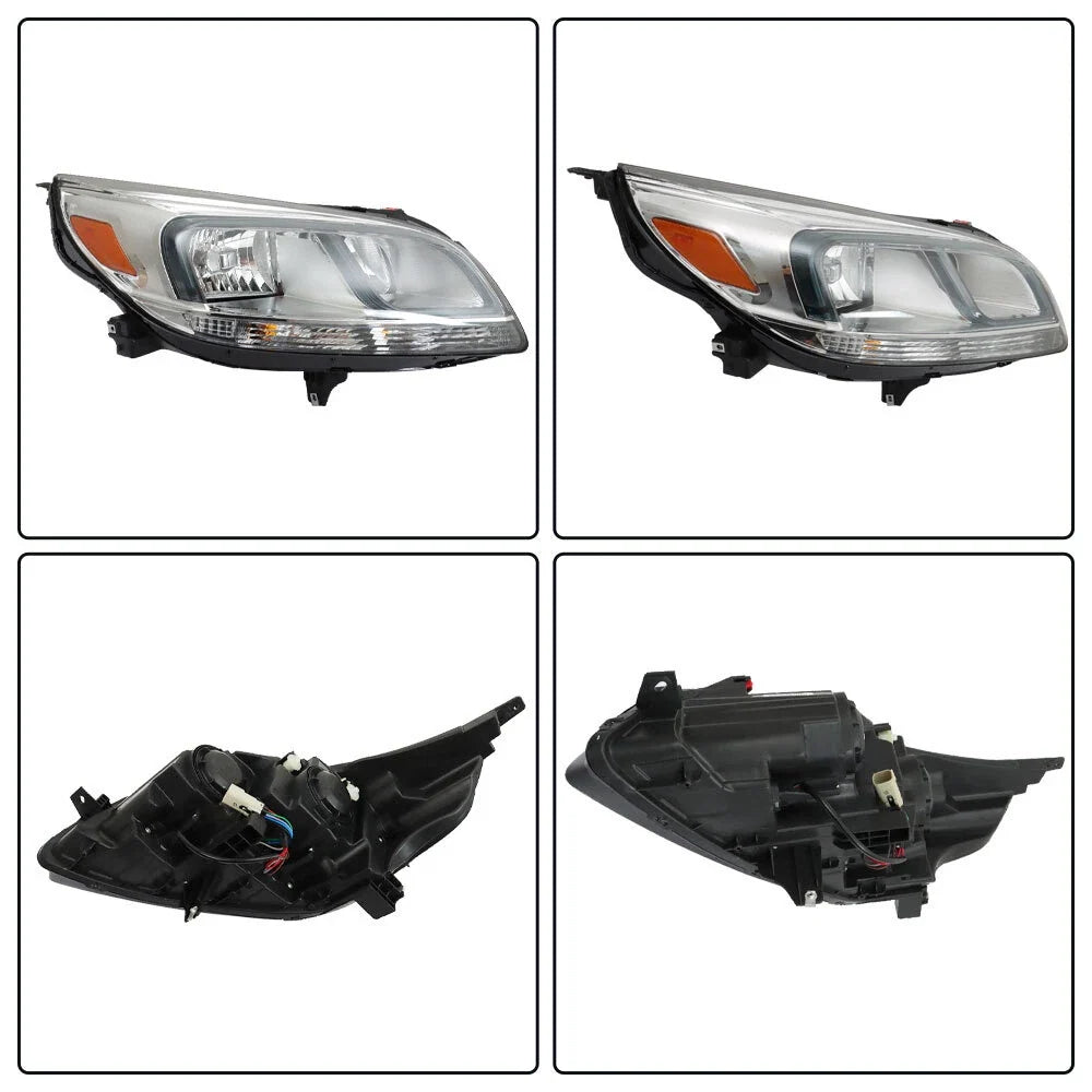 Chrome Halogen Headlight RH for Chevy Malibu LS (2013-2016)