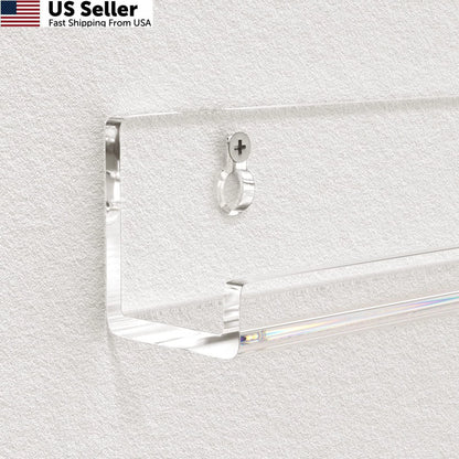 6X Vinyl Record Shelf Wall Mount for (12-inch)