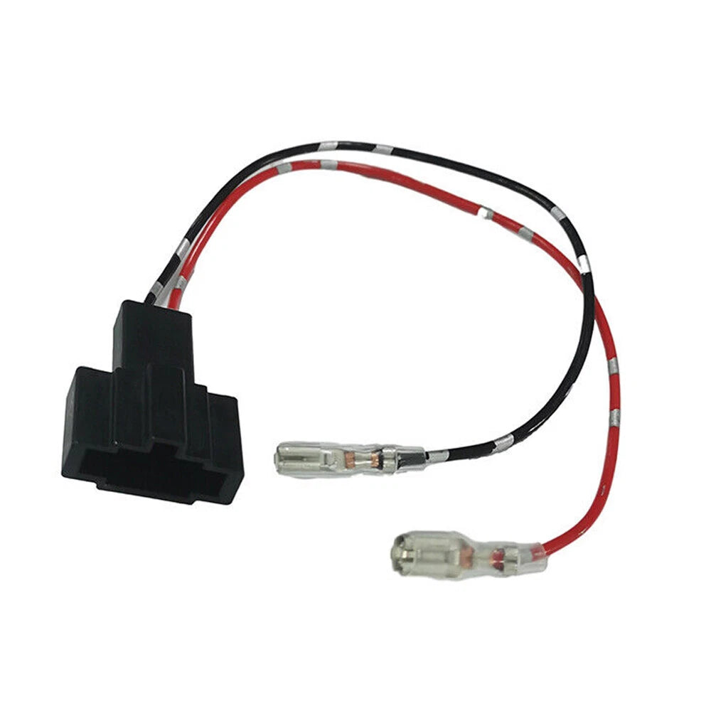 2Pcs Car Speaker Wire Harness Adapter Connector for Audi