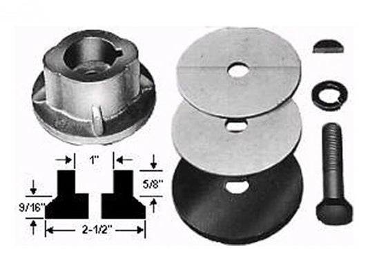 1" Blade Adaptor Assembly for Rotary Brand