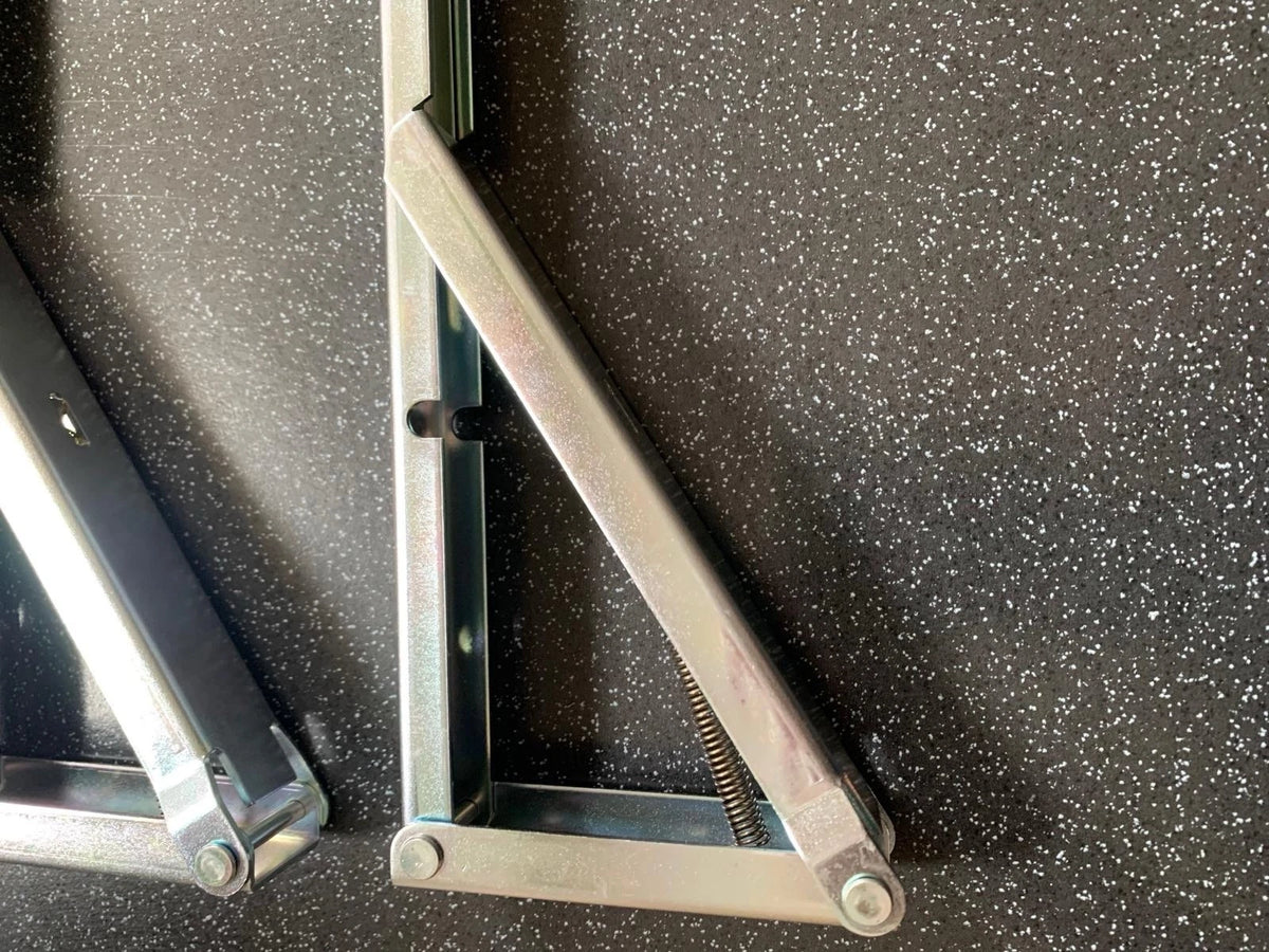 2X Metal Support Brackets for Motorhome/Caravan/Boat Workshop Table