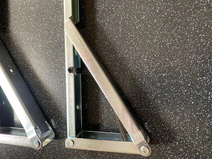 2X Metal Support Brackets for Motorhome/Caravan/Boat Workshop Table