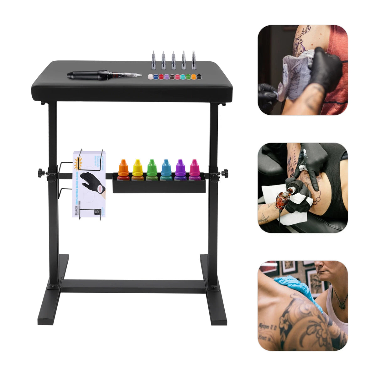 Foldable Tattoo Armrest Stand for Tattoo Studio Chair