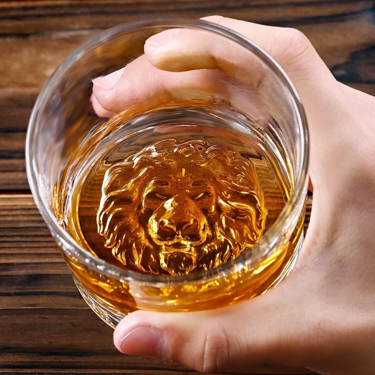Set of 2 Whiskey Glasses for Old Fashioned Cocktails