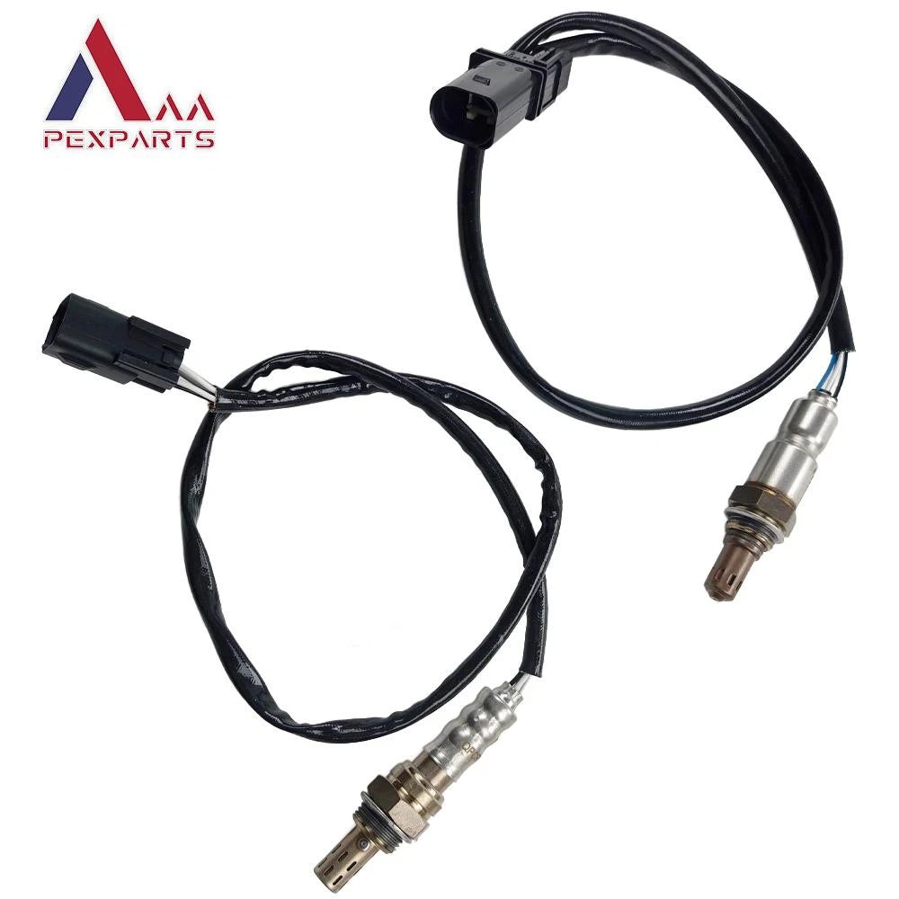 2X Oxygen O2 Sensor Upper+Lower for Hyundai Genesis Coupe (2013–2014) 234-4238, 234-5044