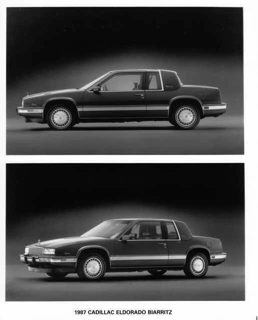Press Photo for Cadillac Eldorado Biarritz (1987)