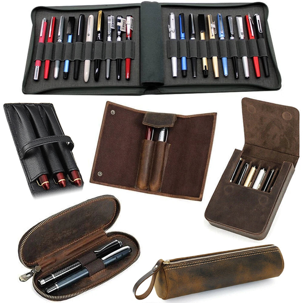 Leather Organizer Storage Tray Box for Automotive Supplies