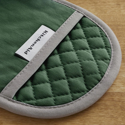 2X Pot Holder for KitchenAid Asteroid (6.5"x10", Dark Green)