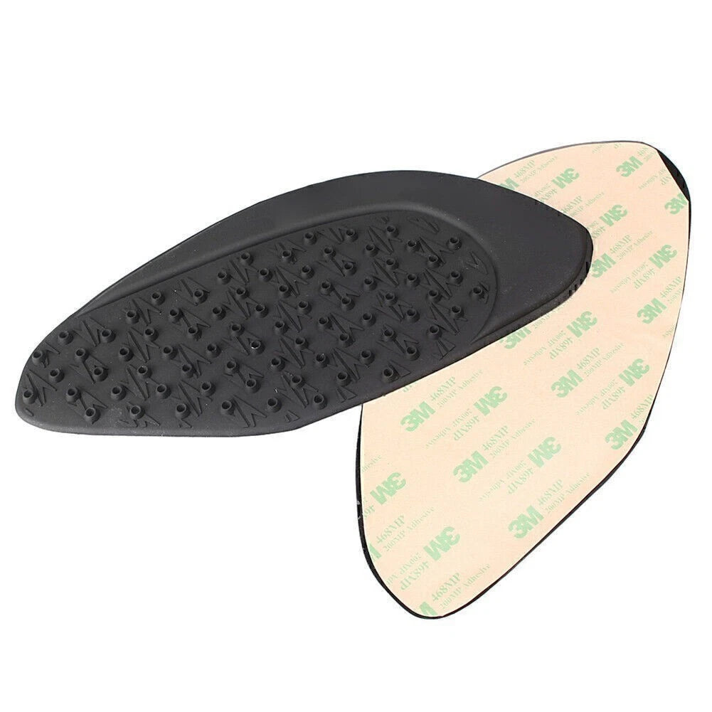 Black Tank Traction Knee Grip Side Protector for Suzuki Hayabusa GSX1300R (2008–2020)