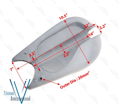 Fuel Tank for BMW R25 (1953) Steel Primer Coated