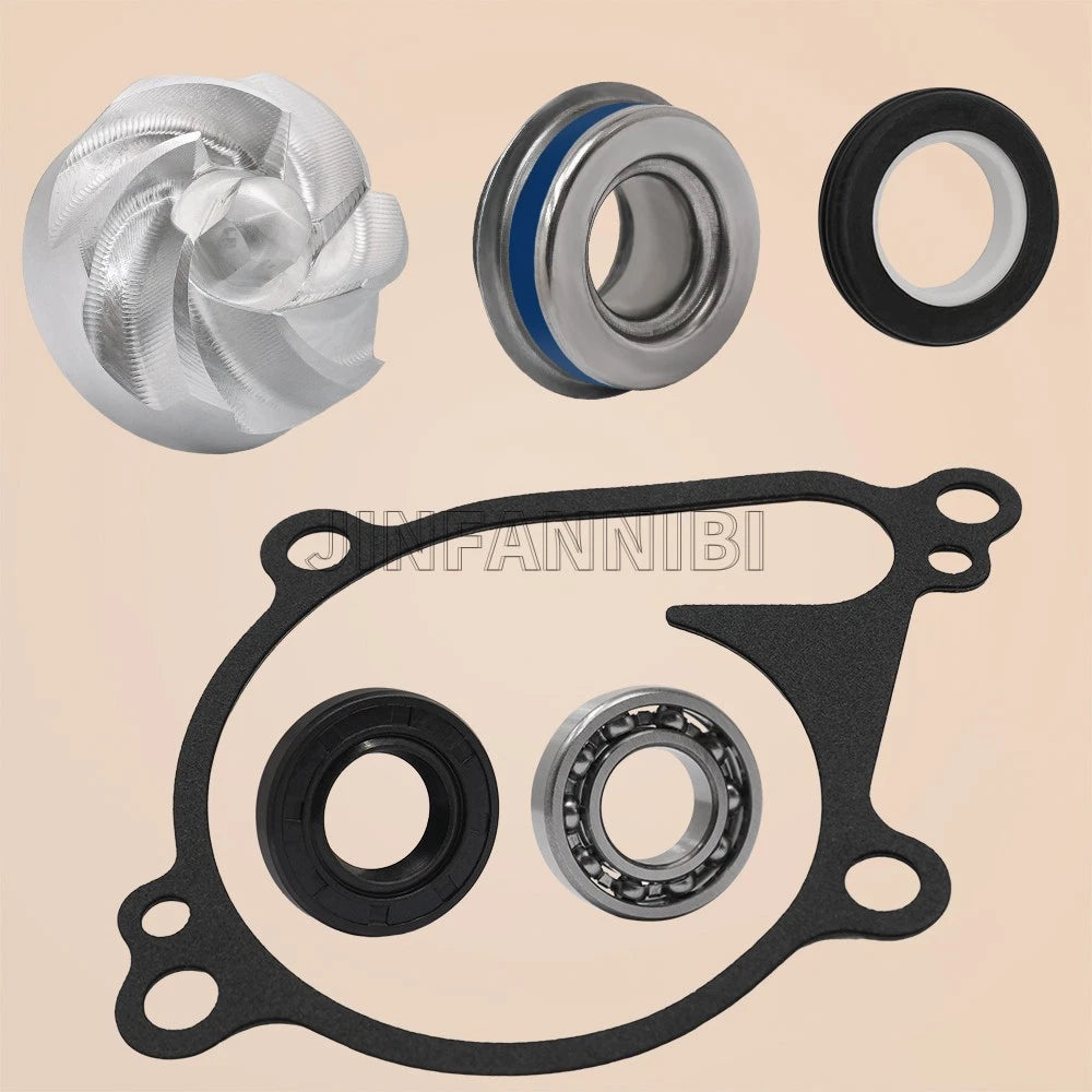 Water Pump Impeller Seal Gasket Kit for Kawasaki Teryx 750 (2008–2013) 59256-1069, 11060-1964, 49063-1002